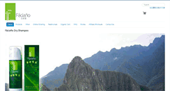 Desktop Screenshot of facianohair.com